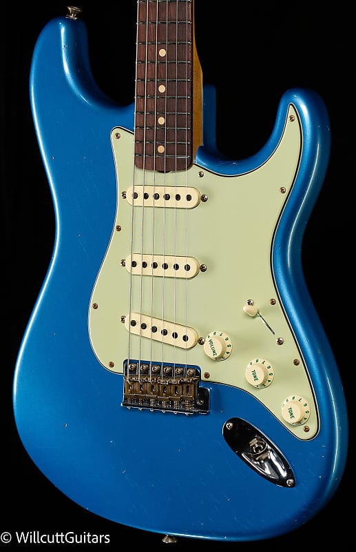 Fender Custom Shop Willcutt True '62 Stratocaster Journeyman Relic Lake Placid Blue 57 V (061) image 1