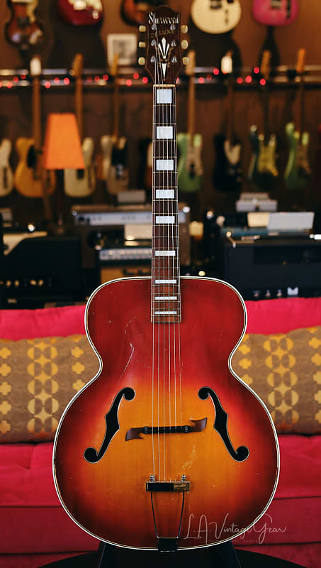 Kay Sherwood Deluxe Archtop Guitar - Late 40's to Early 50's - Sunburst Finish image 1