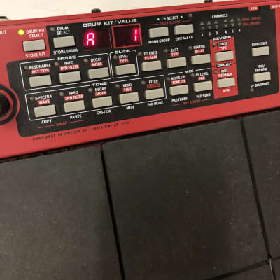 Nord Drum 3P 6-Channel Modeling Percussion Synthesizer 2016 - Present - Red image 3
