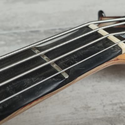 1980's BC Rich Japan NJ Series MB-857 Mockingbird Bass (Black) image 8