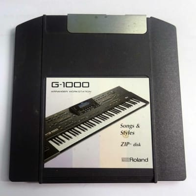 Roland G-1000 and EM2000 Songs & Styles Zip Disk