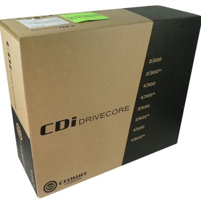 Crown CDI4300 CDI 4 x 300 Watt 70V Commercial Amplifier+Processor+Wall Control image 7
