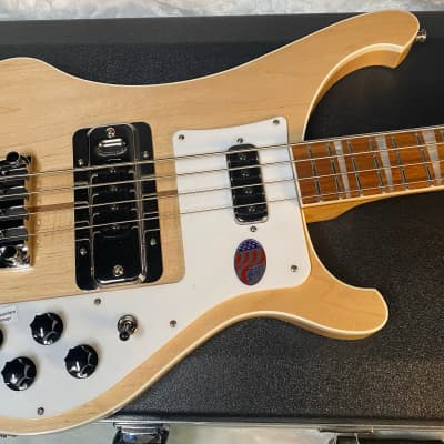 NEW ! Rickenbacker 4003 Bass Maple Glo MG - Authorized Dealer - 9.45 lbs - Original Case - G05126 image 3