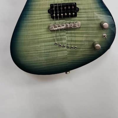 Luna Andromeda 2000’s - Emerald Green Flame Maple Top for sale