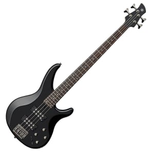 Yamaha TRBX304 4-String Bass Black w/ Rosewood Fretboard