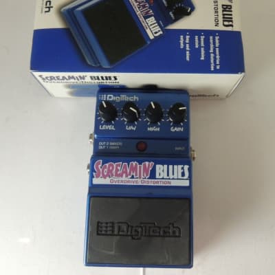 気質アップ】 Digitech screamin'blues オーバードライブ エフェクター 