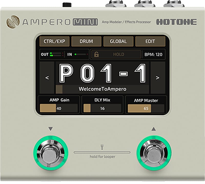 Hotone Ampero Mini Guitar Processor image 1