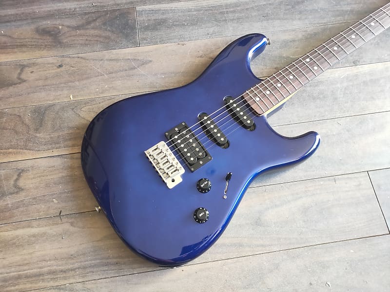 1980's Tokai Japan Custom Edition HSS Stratocaster Superstrat (Blue) |  Reverb Finland