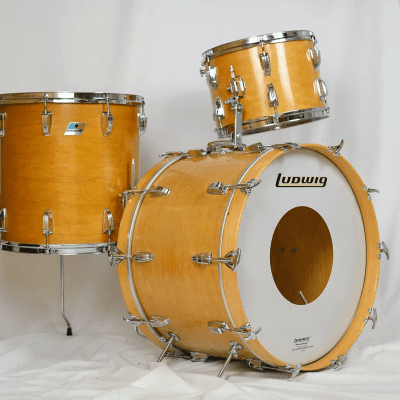 Ludwig No. 990 Deluxe Classic Outfit 9x13 / 16x16 / 14x22" Drum Set (3-Ply) 1969 - 1976