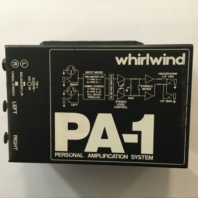 Whirlwind headphone amp store