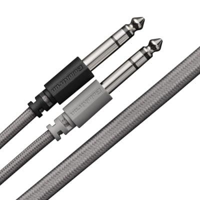 Elektron Twin Balanced 1/4" TRS Audio Cable for Elektron Gear - 24.4" image 2