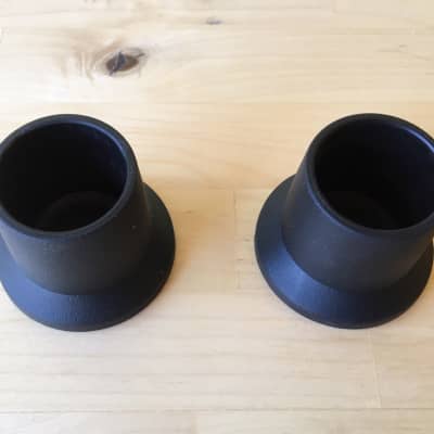 2X Alesis Nitro/DM Lite/Burst Kit E-Drum Rack Tube Pipe Foot-1 1/8 Inch-212010356-A Black image 1