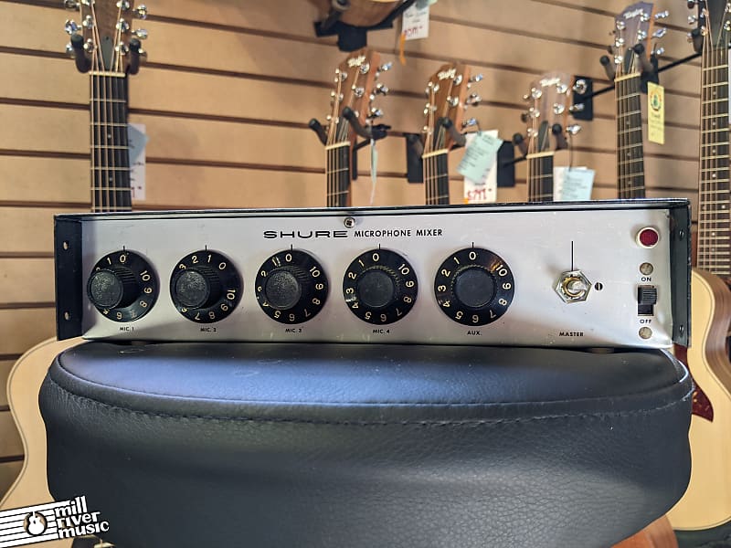 Shure M68 Vintage 4-Channel Microphone Mixer | Reverb Canada