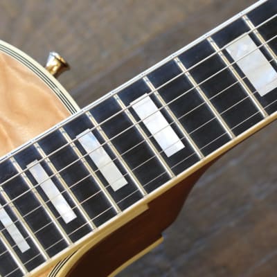 2006 Gibson Les Paul Custom 1968 Reissue Single-Cut Electric Guitar 5A Antique Natural Quilt Top + COA OHSC image 10