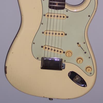 Fender Stratocaster 1962 Olympic White refin image 2