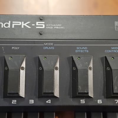 Roland PK-5 Dynamic MIDI Pedal Controller | Reverb