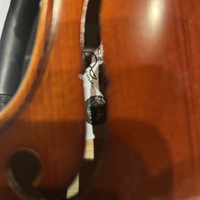 Glarner Violin 2023 - Spruce top maple flamed back and sides ebony fretboard image 4