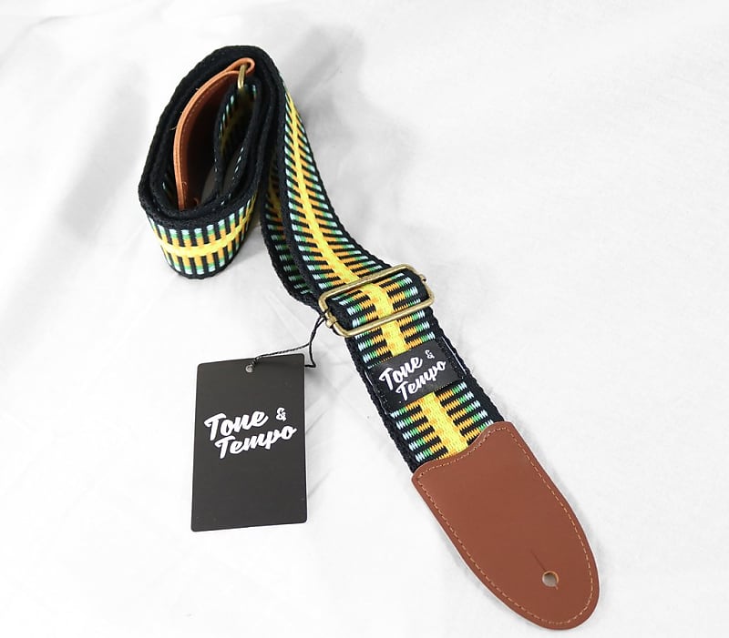 Tone & Tempo Vintage '69 Vegan Guitar Strap Reverb UK