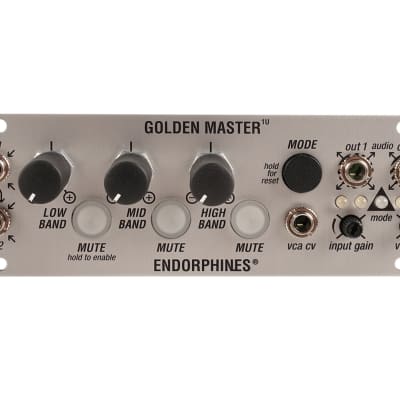 Endorphin.es Golden Master 1U Multiband Processor (Silver) [USED]
