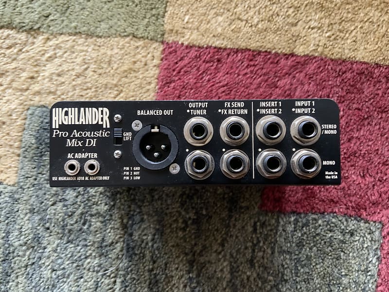 Highlander Highlander Pro Acoustic Mix-DI 2000's | Reverb