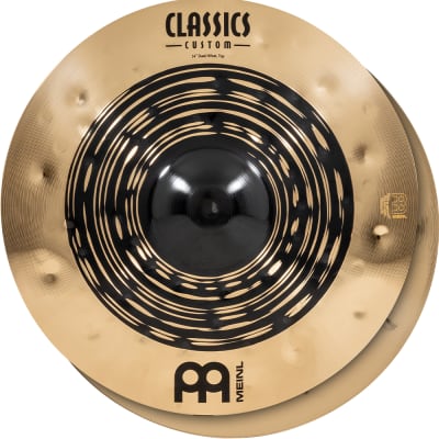 MEINL CCDU141620 Classics Custom Dual Complete Cymbal Beckenset 14-16-20, dark/brilliant image 4