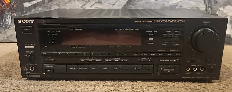 Sony A/V Control Center FM popular Stereo/FM-AM Receiver STR-AV1070X tested-works!