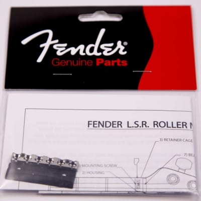 Genuine Fender® LSR Roller Nut (008-056) 099-0812-000 image 5