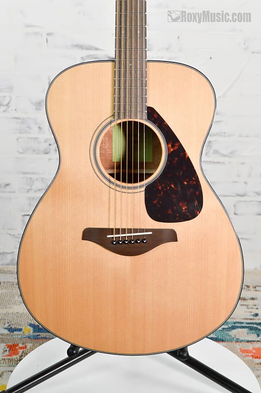 New Yamaha FS800 Folk Acoustic Guitar Natural Solid Spruce Top image 1