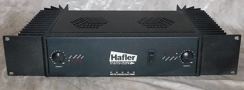 Hafler TransNova PA用パワーアンプ『P3000』　DAC Hafler P3000 Trans nova power amp black | Reverb