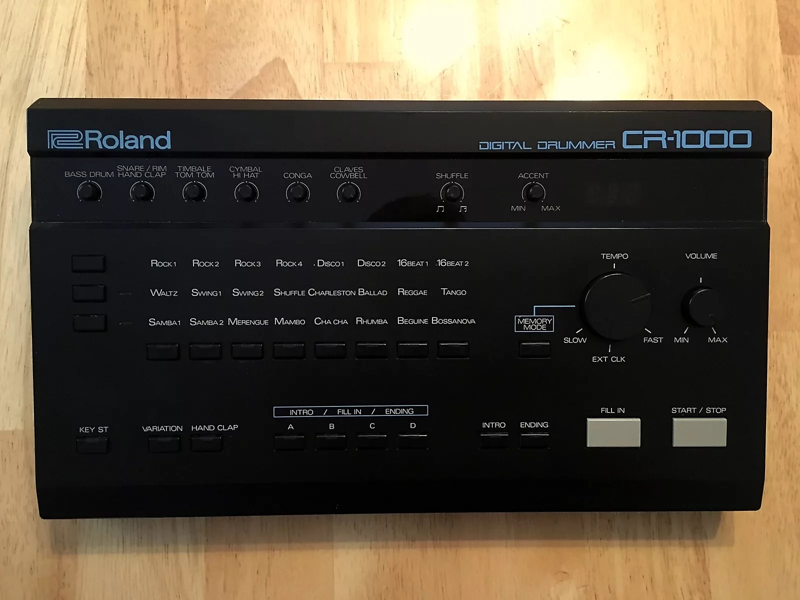 Roland CR-1000 Digital Drummer 1970s | Reverb