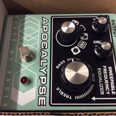 Death By Audio Apocalypse Distortion & Fuzz Pedal for sale