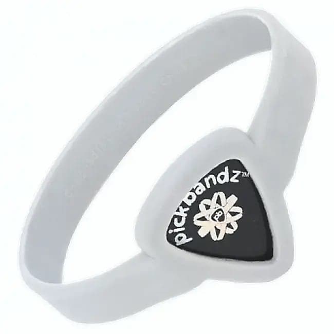 Pickbandz Wristband Guitar Pick Holder Adult Ghost Reverb UK