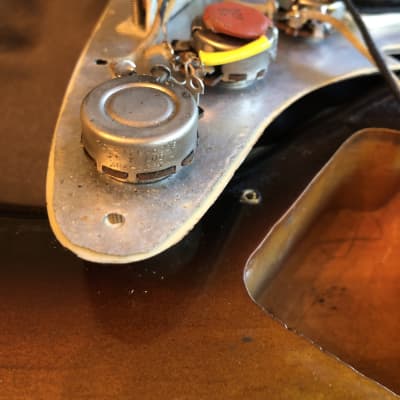 Fender Stratocaster 1962 Slab board - Sunburst image 13