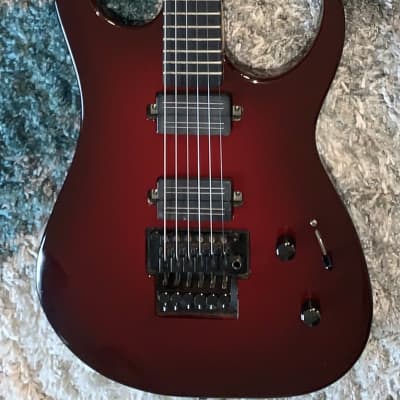 Strictly 7 Guitars custom shop   Super Strat Floyd    rose  red electric    guitar made in  the usa ohsc for sale