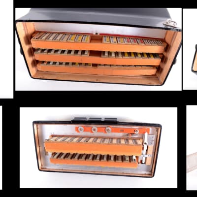 TOP German Made Piano Accordion Weltmeister Unisella - 80 bass, 8 reg. (5+3) & Hard Case, Straps ~ Akkordeon - VIDEO image 9