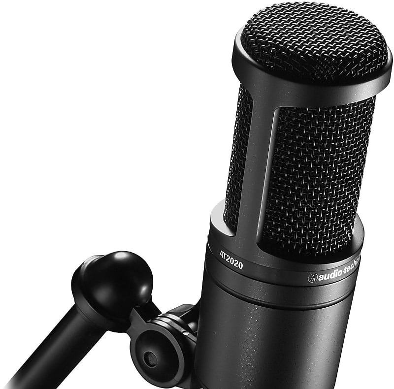 Refurbished) Audio-Technica AT2020 Cardioid Condenser Studio Microphone :  : Musical Instruments