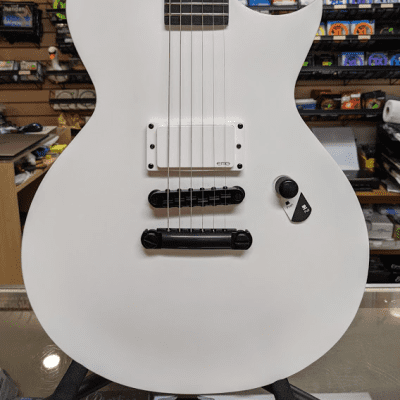 ESP LTD Arctic Metal White Series Eclipse electric guitar EMG & Tonepros image 3