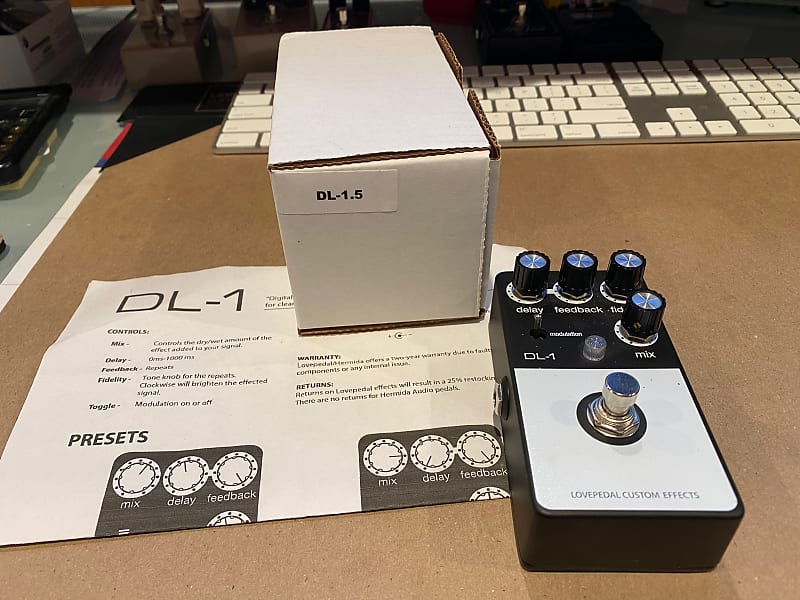 Lovepedal DL-1.5 Digital Delay Pedal 1 of 50 Made | Reverb