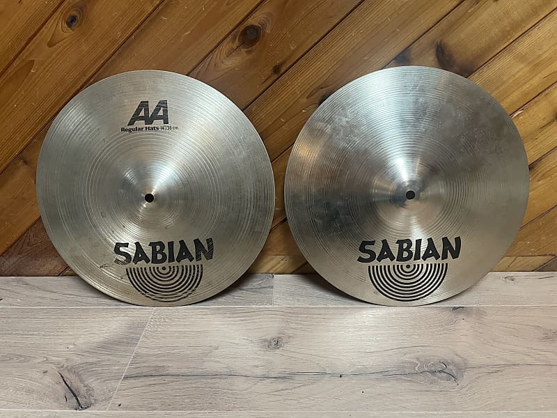 SABIAN  AA REGULAR HI-HAT 14　ペア Sabian 14