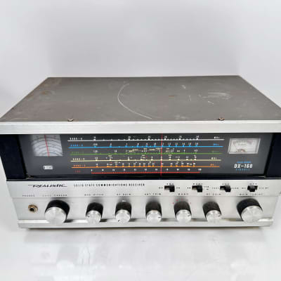 Realistic DX-160 Solid State Communications Receiver Shortwave Radio Japan Made