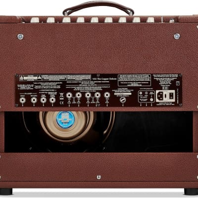 Victory VC35 Deluxe Guitar Combo Amplifier, Copper 1x12 35watt image 2