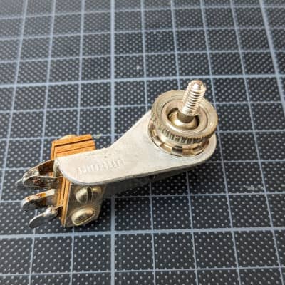 1960s Switchcraft Right-angle three way switch Gibson SG Fender Jazzmaster image 2
