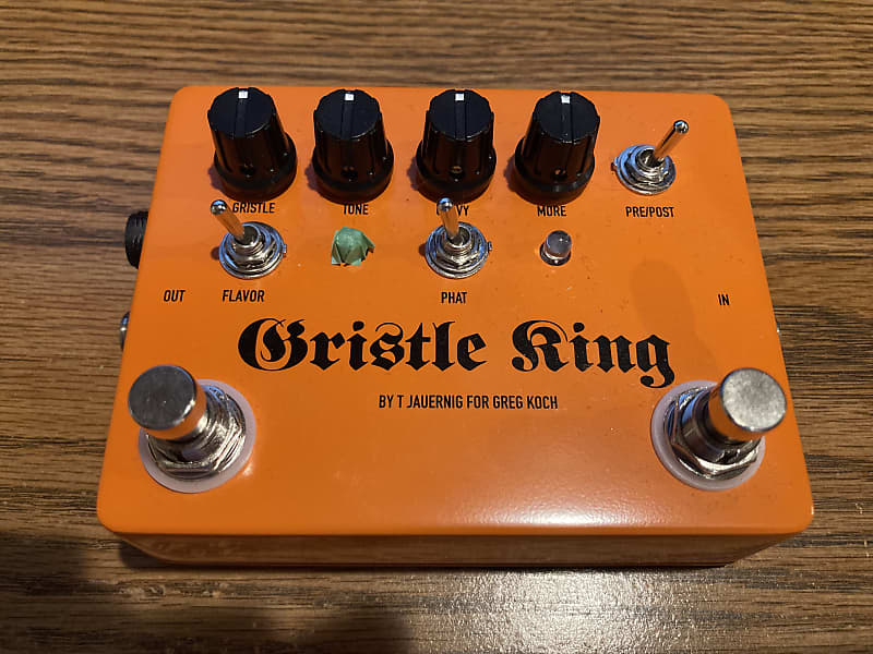 Greg Koch Gristle King Overdrive/Boost by T Jauernig Rev3 Reverb