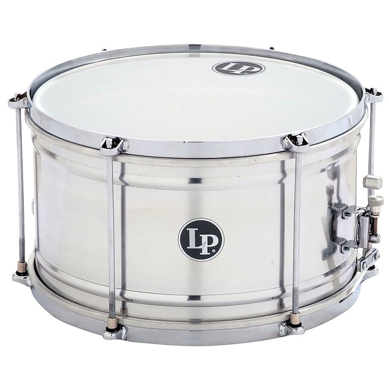 Latin Percussion Aluminum Caixa Snare Drum, 7X12 (LP3212) image 1