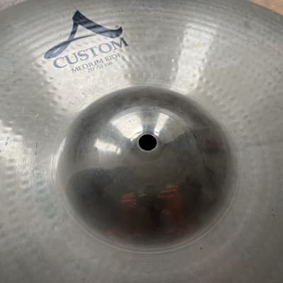 Zildjian 20" A Custom Medium Ride Cymbal 2002 - Present - Brilliant image 2