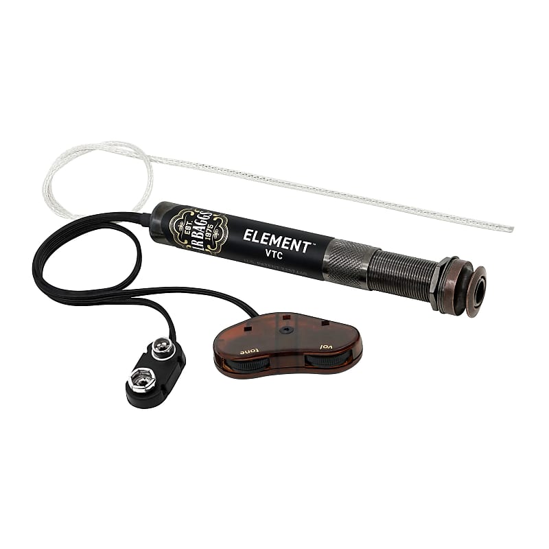 LR Baggs EAS-VTC Element Active System Undersaddle Acoustic Pickup w/ Endpin Ja