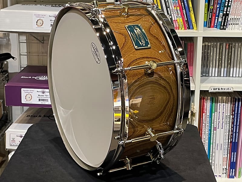 Canopus HS-1465 Zelkova Ninja Black Snare Drum / Straight Canopus HS-1465 Zelkova Ninja Black Snare Drum / Straight
