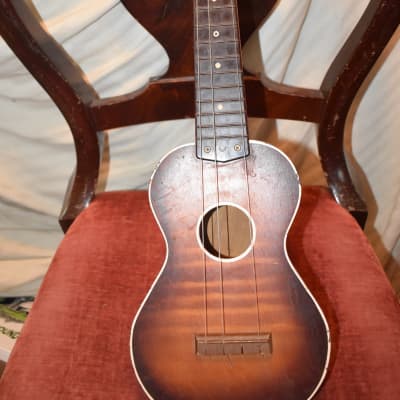 harmony ukulele 1960's sunburst image 1