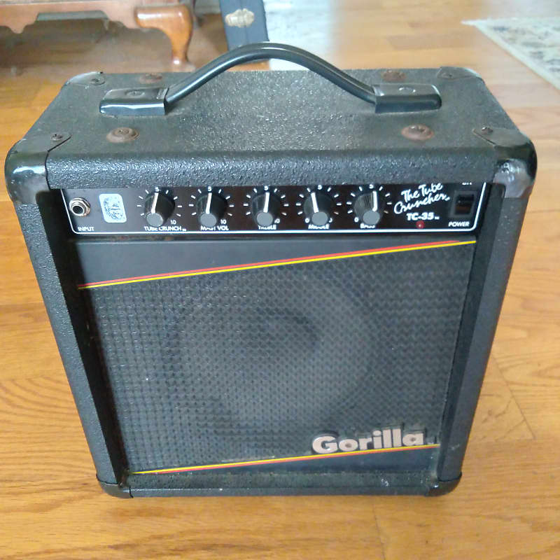 Gorilla Tc35 Tube Cruncher 1988 Black Reverb