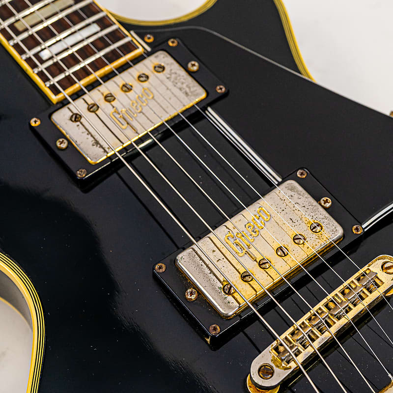 Greco グレコ レスポールカスタム　1975年製 1975 Greco Les Paul Custom Style Guitar w/ Greco-Stamped Pickups